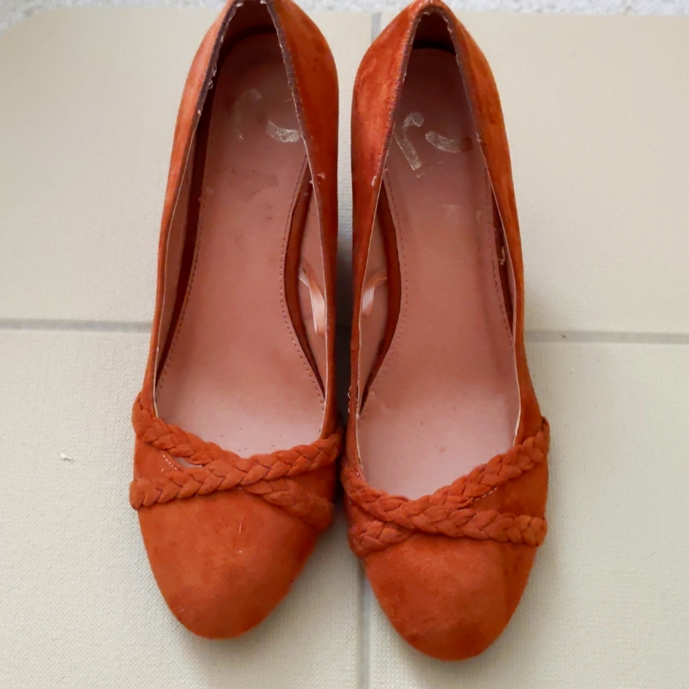 Suede Wedges